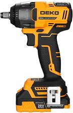 Гайковерт Deko DKISFU-Li 081-1069 (с 2-мя АКБ, кейс)