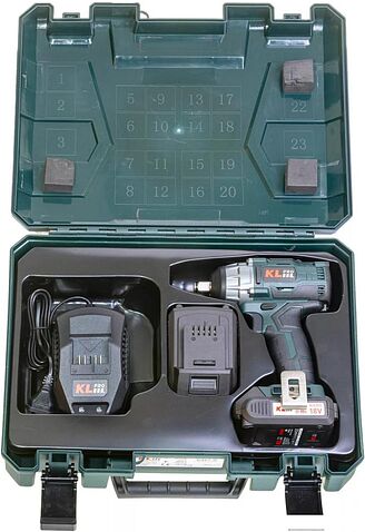 Гайковерт KLPRO KLSS18B-20 (с 2-мя АКБ, кейс)