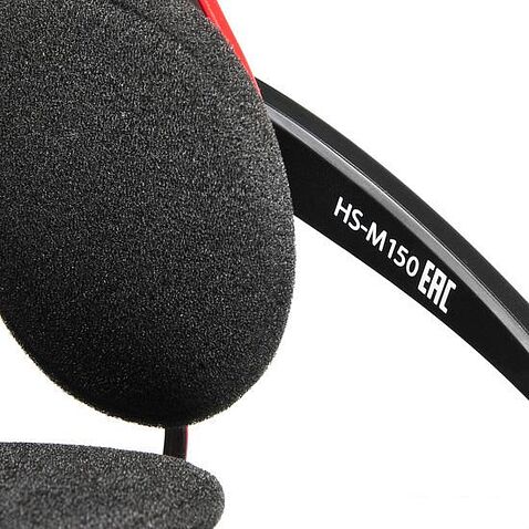 Наушники с микрофоном Oklick HS-M150 (черный/красный)