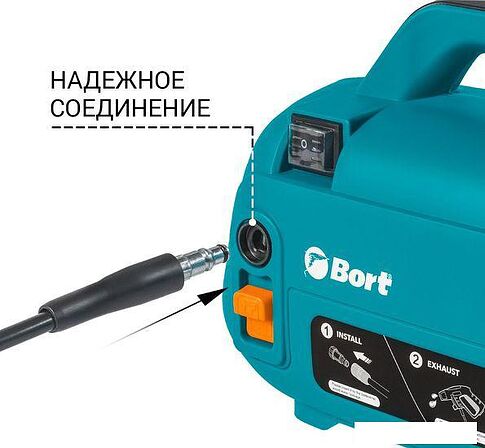 Мойка высокого давления Bort BHR-1600-Compact