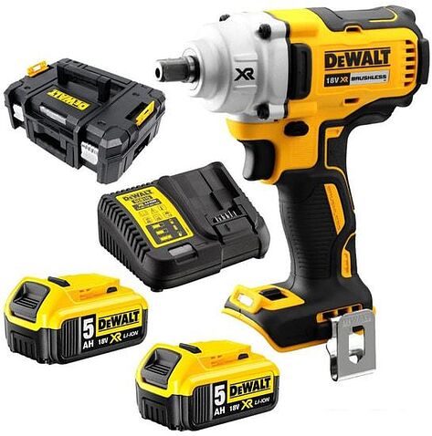 Гайковерт DeWalt DCF894P2-QW (с 2-мя АКБ, кейс)