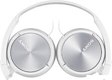 Наушники с микрофоном Sony MDR-ZX310AP (белый)