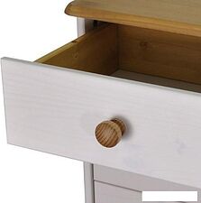 Комод Диприз Ром 6 ящиков Д 20035.1 (белый воск/антик)