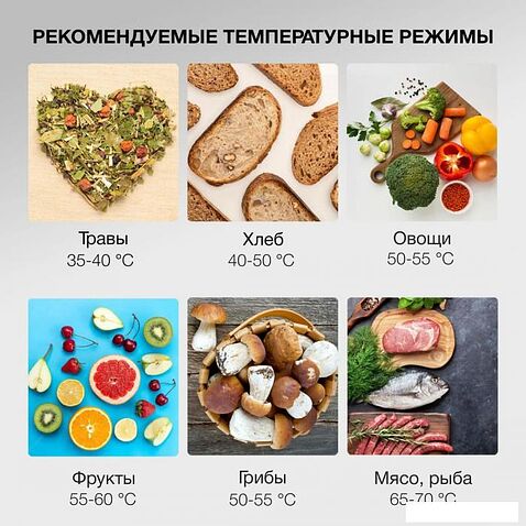 Сушилка для овощей и фруктов Hyundai HYFD-1204