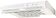Кухонная вытяжка Jetair Light WH/F/50 PRF0094427B