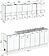 Кухня Кортекс-мебель Корнелия Экстра 2.4 без столешницы (белый/береза)