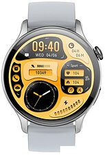 Умные часы Hoco Y10 Pro (серебристый/белый)