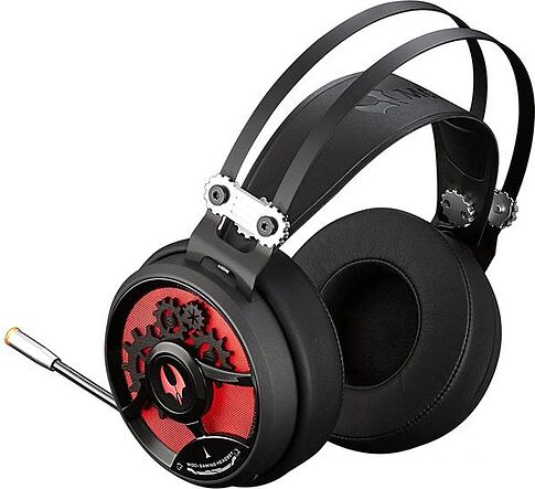 Наушники с микрофоном A4Tech Bloody M660 Chronometer (черный/красный)