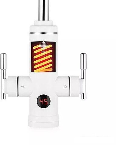 Проточный электрический водонагреватель-кран Kitfort KT-4031