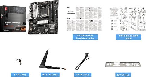Материнская плата MSI B650M Bomber WiFi