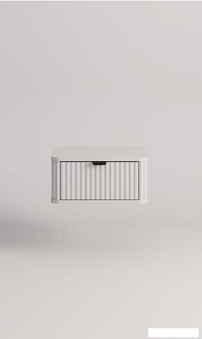Тумба Arvento Rondo навесная 1S 42.6 см (белый/эко джелато)