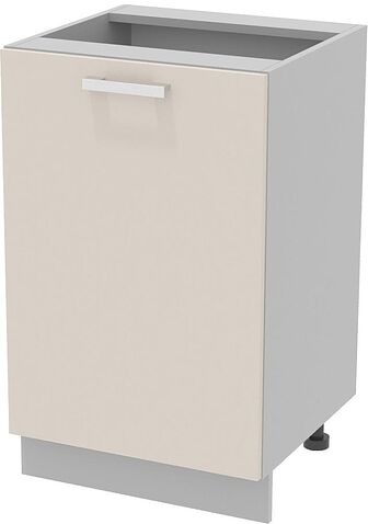 Шкаф напольный Интерлиния Компо НШ50р-1дв (персидский жемчуг)