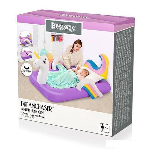 Надувной плот Bestway Единорог 104х196х84 67713