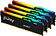 Оперативная память Kingston FURY Beast RGB 4x32ГБ DDR5 5200 МГц KF552C40BBAK4-128
