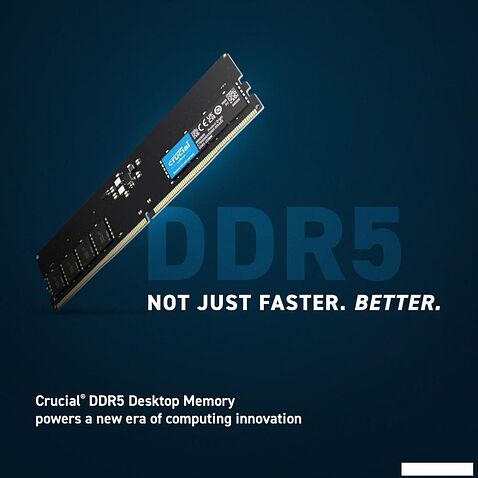 Оперативная память Crucial 64ГБ DDR5 5600 МГц CT64G56C46U5