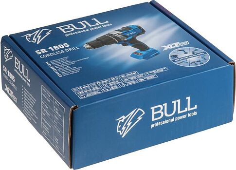 Ударная дрель-шуруповерт Bull SR 1805 (без АКБ)