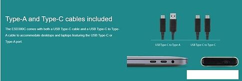 Внешний накопитель Transcend ESD380C 1TB TS1TESD380C