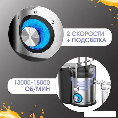 Соковыжималка Zigmund & Shtain EJ-756