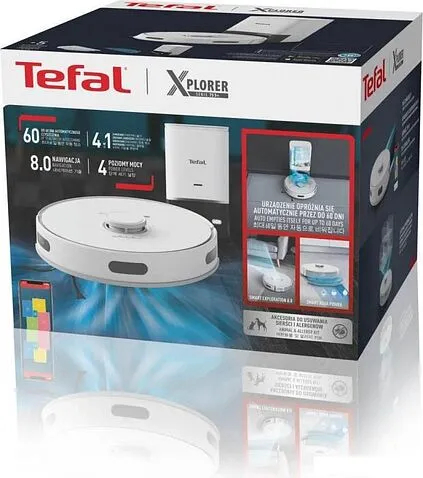 Робот-пылесос Tefal X-plorer Serie 75 S+ RG8597WH