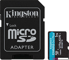 Карта памяти Kingston Canvas Go! microSDXC 1TB SDCG4/1TB (с адаптером)