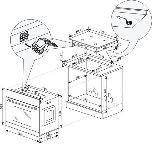 Электрический духовой шкаф Hansa BOEI69431