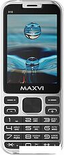 Мобильный телефон Maxvi X10 (серебристый)