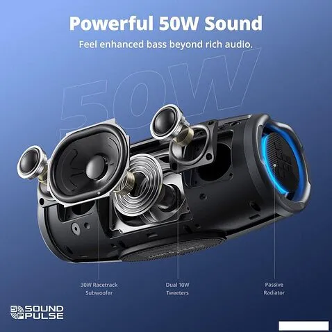 Беспроводная колонка Tronsmart Mirtune S100 (черный)