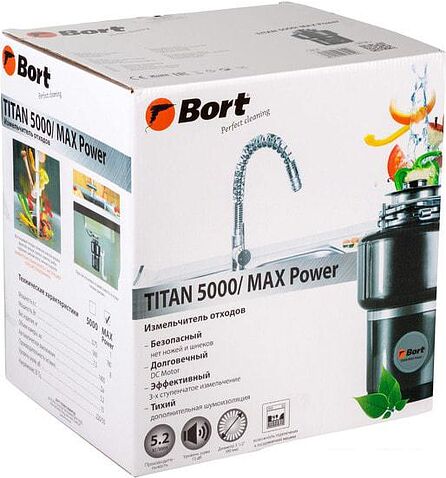 Измельчитель пищевых отходов Bort Titan Max Power