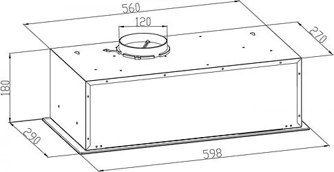 Кухонная вытяжка Schtoff Liberty 60 Black (черный)