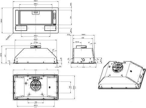 Кухонная вытяжка Gorenje BHI681ES