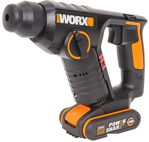 Перфоратор Worx WX394.3 (с 1-м АКБ, кейс)