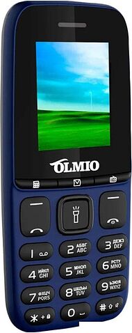 Телефон Olmio A15 (синий)