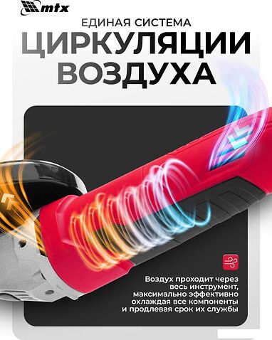 Угловая шлифмашина MTX MAG125-800