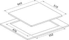 Варочная панель Schtoff H6047C30IS Black