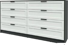 Комод Интерлиния Концепт Тренд КТ-К197 (антрацит/грей)