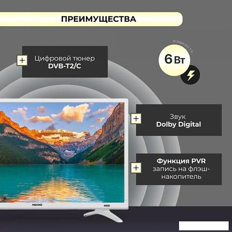 Телевизор ASANO 24LH8011T