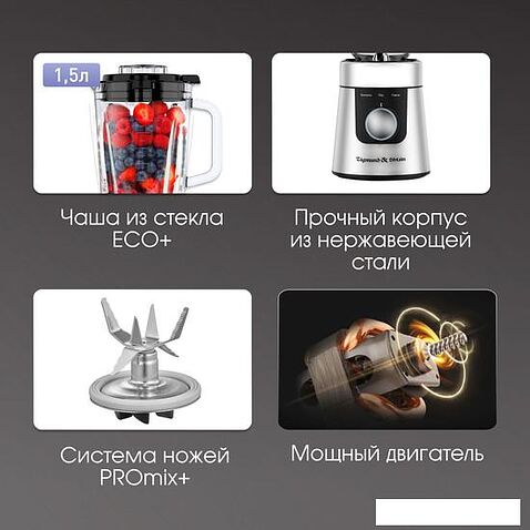 Стационарный блендер Zigmund & Shtain BS-447 D