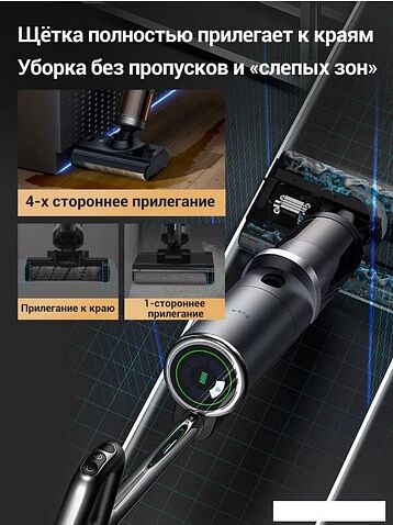 Вертикальный моющий пылесос Deerma DEM-VX900W