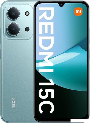 Телефон Xiaomi Redmi 15C 4G 8GB/256GB европейская версия (зеленый)