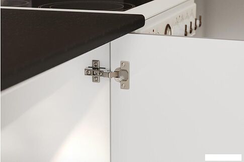 Готовая кухня Mio Tesoro Адель 2.0м (белый/нео/черный)