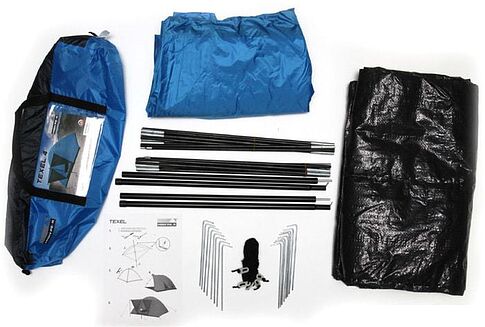 Палатка High Peak Texel 4 10179 (синий)