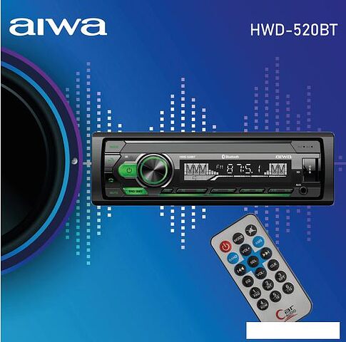 USB-магнитола Aiwa HWD-520BT