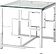 Журнальный столик Stool Group Бруклин 55x55 EET-013 (прозрачное стекло/сталь серебристый)
