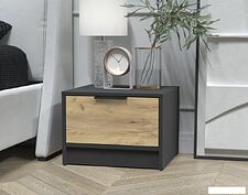 Комоды, тумбы Интерлиния Концепт КТ-ТК1-35 (дуб золотой/антрацит)