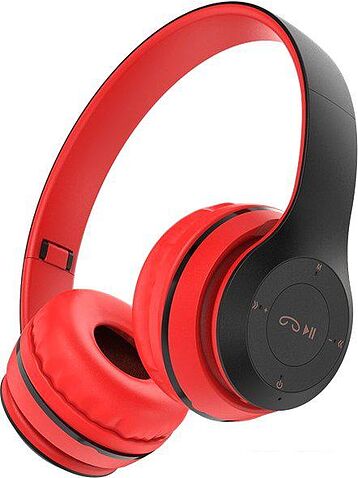 Наушники Borofone BO4 (черный/красный)