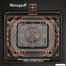 Электрический духовой шкаф Weissgauff EOV 19 MBV