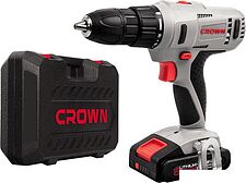 Дрель-шуруповерт Crown CT21056L-2 BMC (с 2-мя АКБ, кейс) Дрель-шуруповерт Crown CT21056L-2 BMC (с 2-мя АКБ, кейс)