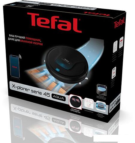 Робот-пылесос Tefal X-Plorer Serie 45 RG8275WH