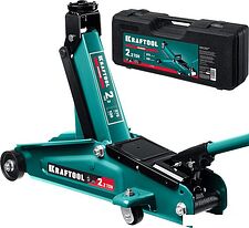 Подкатной домкрат KRAFTOOL Rigid 43452-2-K 2.2т (кейс)