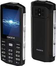 Кнопочный телефон Maxvi P101 (черный) Кнопочный телефон Maxvi P101 (черный)
